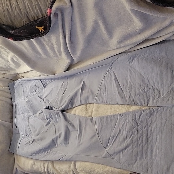 Women's Athleta Pants Size L Light Blue - Picture 6 of 13